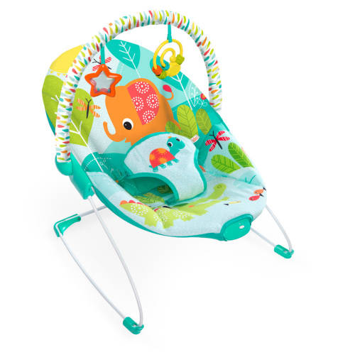 Bouncers Bright Starts Raindrop Rainforest Baby Bouncer was sold for R438.00 on 8 Oct at 2347